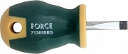 картинка FORCE 713055BS отвертка  "-"  5,5*50мм магазин  Механика96 являющийся официальным дистрибьютором в России 