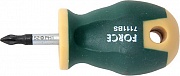 картинка FORCE 7111BS отвертка "+" магазин  Механика96 являющийся официальным дистрибьютором в России 