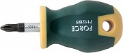 картинка FORCE 7112BS отвертка  "+"  PH2*25мм. магазин  Механика96 являющийся официальным дистрибьютором в России 